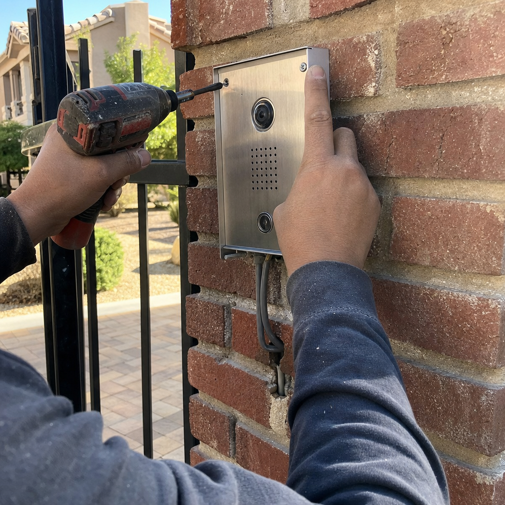 Gate access control system installation in Las Vegas, NV