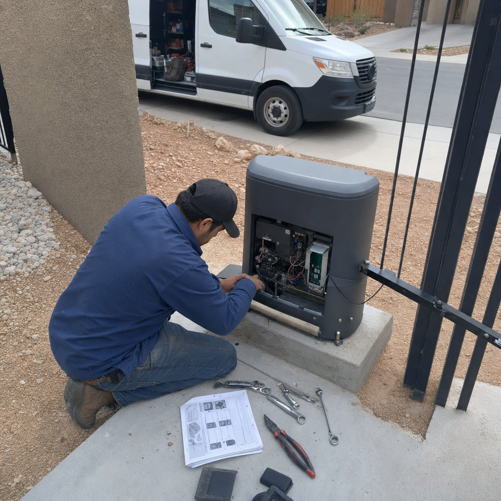 Gate Motor & Opener in Las Vegas, NV | Desert Gate Repair Las Vegas